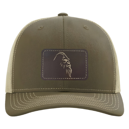 Premium Trucker Hat-Ludens/Beige 112,115-Brown/Gold Patch