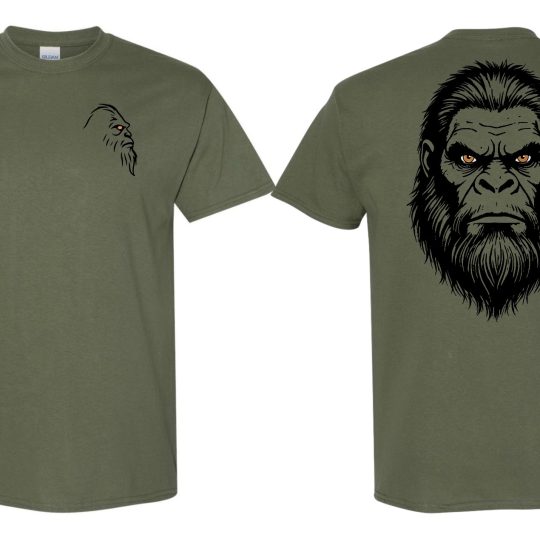 Army Green Wood'Z With Logo Chest